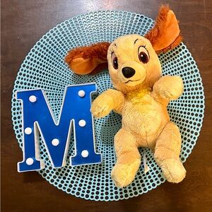 Disney Theme Parks Exclusive Disney's Babies LADY 12" Plush, Lady & the Tramp